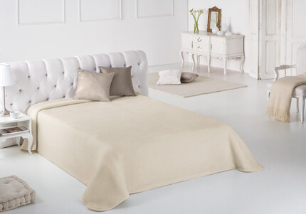 11047 - MANTA - BLANKET - COUVERTURE - LISA ALGODÓN · COTTON PLAIN · COTON LISSE