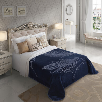 5917 - MANTA - BLANKET - COUVERTURE - ESCARCHA - DIAMOND EMBOSSED - DIAMOND GAUFRÉE