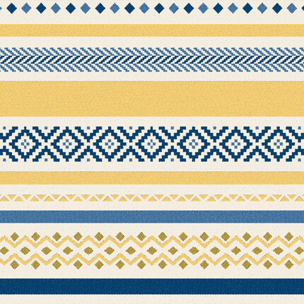 TELAS Y TEJIDOS PARA DECORACIÓN DEHOGAR CON MOTIVOS ÉTNICOS PANELA